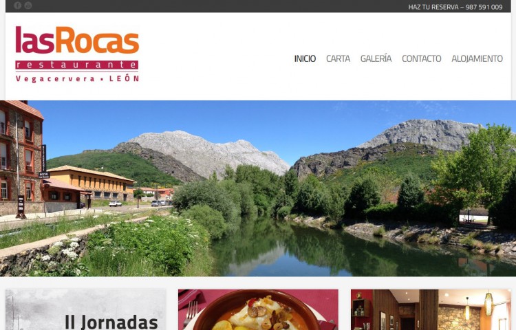 restaurantelasrocasvegacervera.com - Inicio